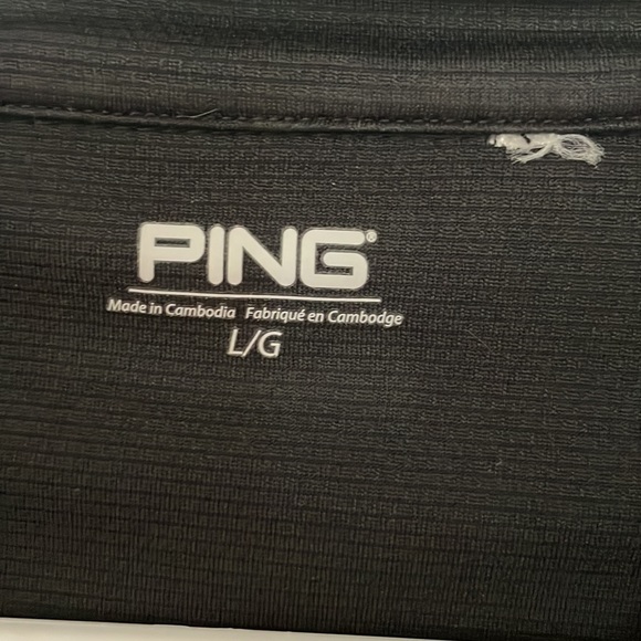 Ping 1/4 Zip Pullover Sensor Cool Black Womens L. Tennessee Logo. - Picture 2 of 5